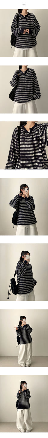 Linky Dangara Snap Round Knit