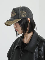 NY LC pigment denim ball cap