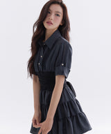 GESSO SHIRT WRAP DRESS_TT6S606NY