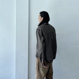 Washed Vintage Cropped Shirt
