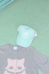 KIRI SKULL TRUCKER CAP (MINT)