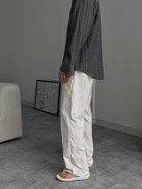 ASCLO Pastel Nylon Wide Pants (8color)