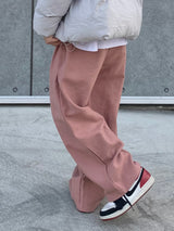 Pink light green pants pastel cotton balloon pants 3C