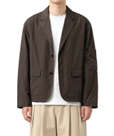 Crop Leisure Utility Jacket Brown