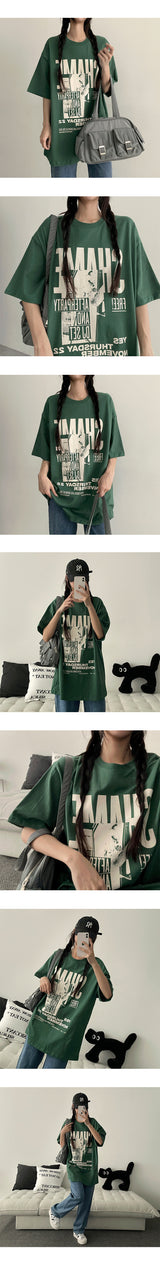 [Basic, Long/S-2XL] Right Back Banding Summer Semi-Wide Denim Pants