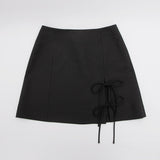 (SK-5003)AVIE RIBBON MINI SKIRT
