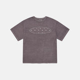 スターリーピグメントハーフTシャツ / Ash purple