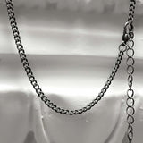 frame stone II necklace_DIA