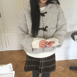 Mev Bokashi ダッフルフード ショートコート