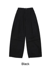 ルペンピンタックワイドコットンパンツ