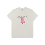 24FW RETRO RABBIT SHORT SLEEVE T-SHIRT CREAM