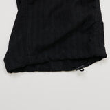 SHIRRING LONG PANTS BLACK
