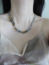 [s.steel] snake necklace | 스네이크 목걸이