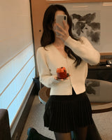Tern Angora Knit Cardigan