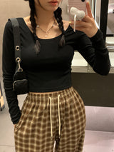 [MADE] Vino Checkered Banded Waist Pants