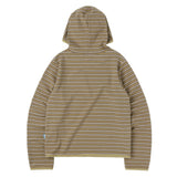 Stripe Taped Hoodie - Mustard
