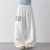 89 High-Waist Bendable String Wide Pants Jogger & Wide Fit Sweat Pants (2 colors)