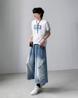 Bruce Cargo Bermuda Denim