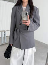 button sheer dress (3color)