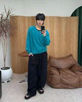 Leto Linen V-neck Summer Knit