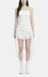 Auri Ruffle Tube Top