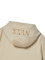 CROSS PATCH HOODIE (BEIGE)