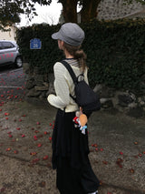 Nugget Pintuck Wide Balloon Pants (5c)