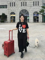ラブヴィンテージオーバーフィット半袖Tシャツ (3c)