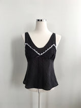 Blur ribbon top