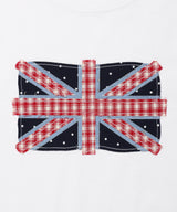UNION JACK SS TEE WHITE(CV2GMFT517A)