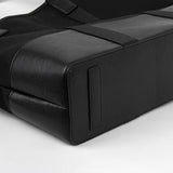 Dual Top Canvas Tote Bag_Black