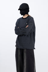 Romaju Wappen Stripe Long Sleeve T-Shirt