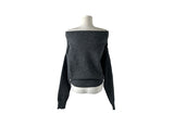Midden Loose Off-Shoulder Knit 
