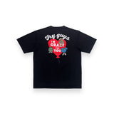 "LOVE FRY GUYS" バルーンプリント S/S Tシャツ