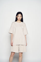 25SS ブレードロゴショートスリーブTシャツ エッセンシャルベージュ