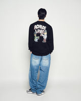 25FW AC ベアグラフィティロングスリーブ ブラック