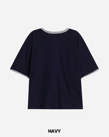Border Crop Short Sleeve T