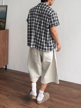 Amber Washed 8/10 Bermuda Pants (3color) (No.962)