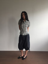 Selvage culottes denim pants (1color)