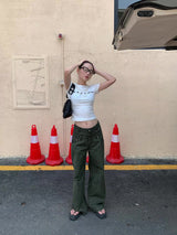 ダックスフントビーズ ラウンドショートスリーブ Tシャツ