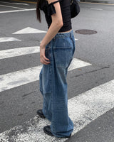 Brush strap pants