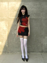 Red-flower set