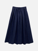 Luv Pintuck Banding Denim Skirt (2c)