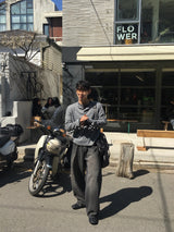 ピオジャンストライプデニムパンツ 2C