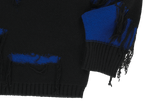 ROUGH DAMAGE KNIT