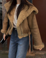 May suede shearling Jacket
