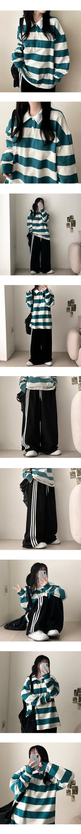 Pennon Boxy Danjara Collar Sweatshirt