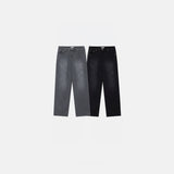 LMN Lebo Stone Semi-Wide Denim Pants (2 colors)