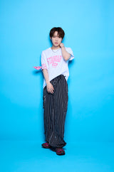 オクトパスフットボールTシャツ（ピンク）