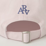 Avivere lettering cap Light pink navy